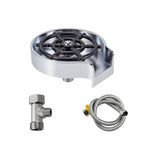 Vòi rửa tự động áp lực cao, kiểu dáng: Đen, Đen + ống mềm + G1/2 ba chiều, Đen + ống mềm + G9/16 ba chiều, Thép không gỉ 304, Thép không gỉ 304 + ống mềm + G1/2 ba chiều, Thép không gỉ 304 + ống mềm + G9/16 ba chiều, Bạc