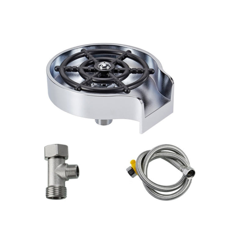 Vòi rửa tự động áp lực cao, kiểu dáng: Đen, Đen + ống mềm + G1/2 ba chiều, Đen + ống mềm + G9/16 ba chiều, Thép không gỉ 304, Thép không gỉ 304 + ống mềm + G1/2 ba chiều, Thép không gỉ 304 + ống mềm + G9/16 ba chiều, Bạc