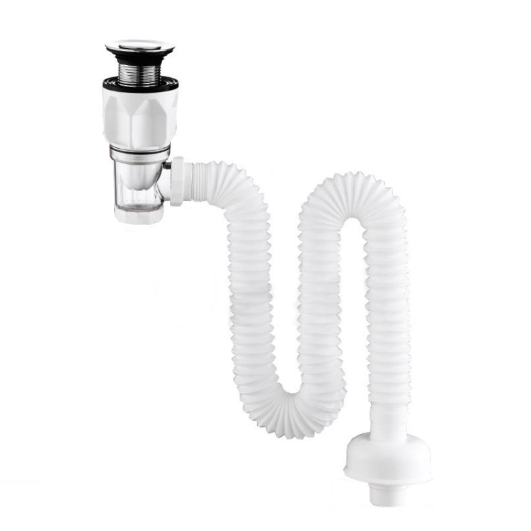 Ống nước lavabo khử mùi gia đình, kiểu dáng: A Nắp đen có rổ và chống tràn, B Nắp trắng có rổ và chống tràn, C Nắp đen không rổ có chống tràn, D Nắp trắng không rổ có chống tràn, E Nắp đen không rổ và không chống tràn