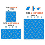 Decal trang trí gương acrylic hình thoi thêu, màu vàng nhỏ, vàng vừa, vàng lớn, bạc nhỏ, bạc vừa, bạc lớn, đen nhỏ, đen vừa, đen lớn, nâu nhỏ, nâu vừa, nâu lớn, xanh nhỏ, xanh vừa