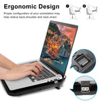 Quạt làm mát laptop NUOXI M10 hai cổng USB