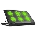 Đế tản nhiệt laptop lưới kim loại NUOXI H8, 6 quạt