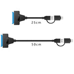 Cáp chuyển đổi ổ cứng T10 USB3.1 sang SATA dễ sử dụng