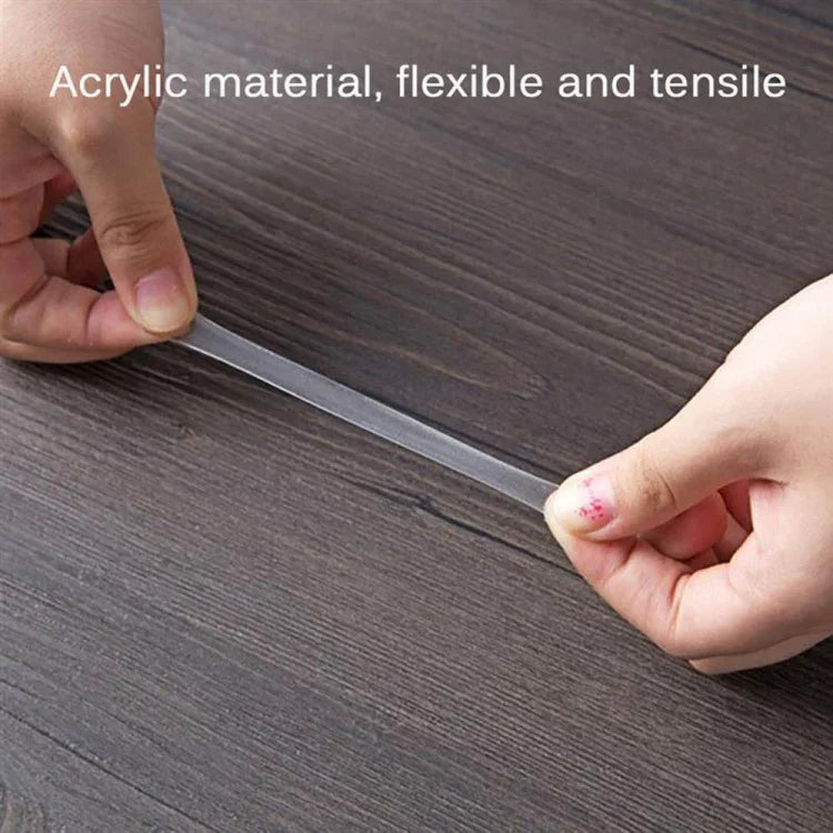 Băng keo dán hai mặt trong suốt hình tròn chống nước không để lại dấu, keo acrylic, 50 miếng/tấm, kích thước 25x0.5mm