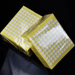 Băng keo dán hai mặt trong suốt hình tròn chống nước không để lại dấu, keo acrylic, 50 miếng/tấm, kích thước 25x0.5mm