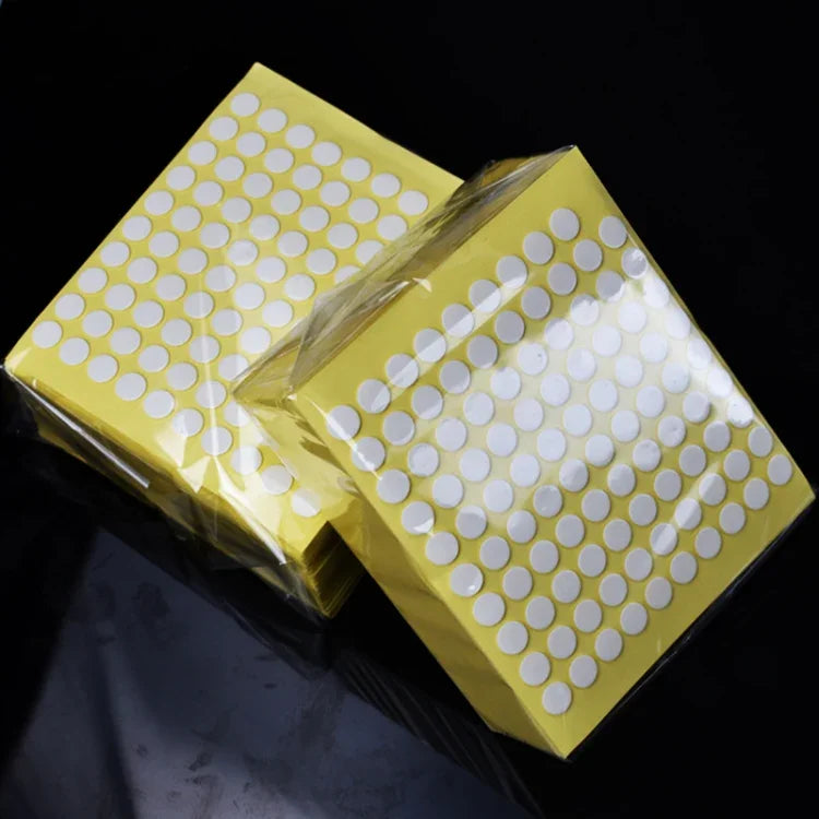 Băng keo dán hai mặt trong suốt hình tròn chống nước không để lại dấu, keo acrylic, 50 miếng/tấm, kích thước 25x0.5mm