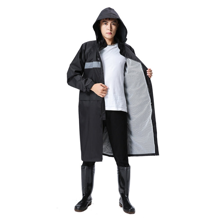 Áo mưa phản quang đi xe ngoài trời cho người lớn X18 Siamese, XL, XXL, XXXL, XXXXL
