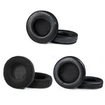 2 cái Bịt tai cho Audio-Technica AD1000X AD2000X AD900X AD700X, Kiểu:, Da Protein Đen, Da Protein Dày Đen, Vải Nỉ Đen, Da Cừu Đen, Khung Đầu Đặc, Khung Đầu Rỗng