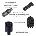 Bơm yên tĩnh lọc bể cá đa chức năng tạo oxy, Phích cắm CN, JP-500G 6W, JP-700G 12W, JP-900G 20W, JP-1100G 25W, JP-1500G 45W