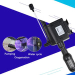 Bơm yên tĩnh lọc bể cá đa chức năng tạo oxy, Phích cắm CN, JP-500G 6W, JP-700G 12W, JP-900G 20W, JP-1100G 25W, JP-1500G 45W