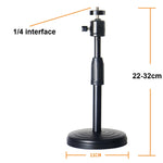 Giá đỡ máy chiếu đĩa kim loại Plus Giá đỡ máy ảnh để sàn và bàn, Kích thước:, 0.3m có PTZ, 1.4m có PTZ