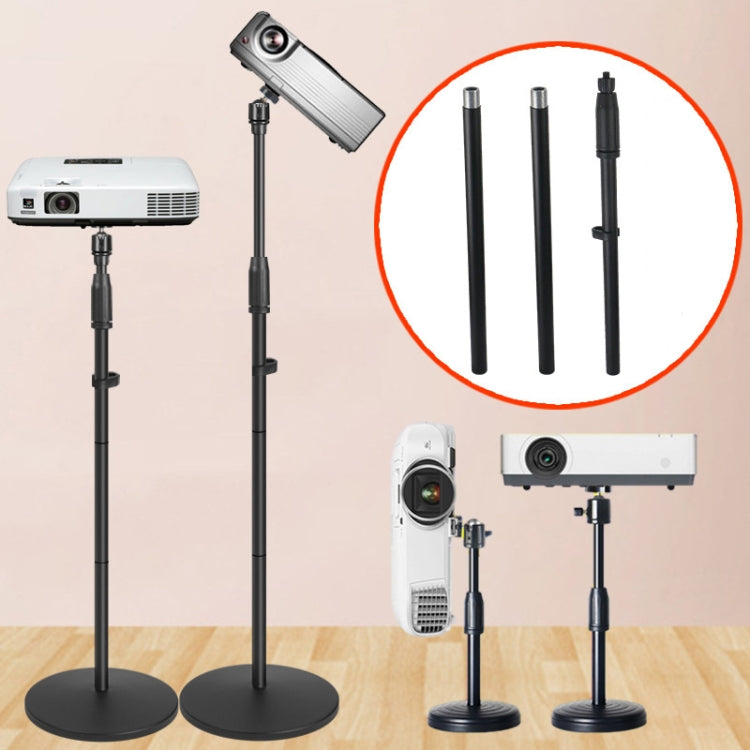 Giá đỡ máy chiếu đĩa kim loại Plus Giá đỡ máy ảnh để sàn và bàn, Kích thước:, 0.3m có PTZ, 1.4m có PTZ