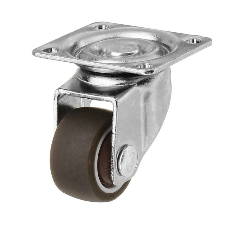 Giá phơi bàn gấp đáy phẳng, bánh xe TPE trục đơn di động, kích thước 1 inch, 1,25 inch, 1,5 inch, 2 inch