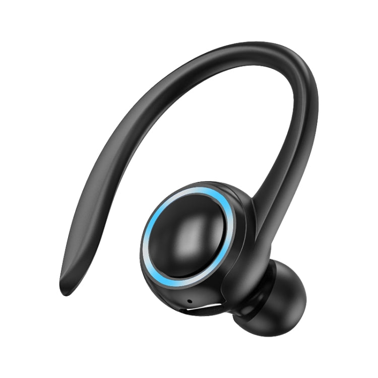Tai nghe Bluetooth A1S treo tai, tích hợp âm thanh chân thực thể thao, một bên tai, A1S Đen, A1S Trắng