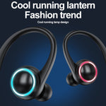 Tai nghe Bluetooth A1S treo tai, tích hợp âm thanh chân thực thể thao, một bên tai, A1S Đen, A1S Trắng
