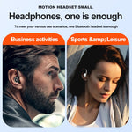 Tai nghe Bluetooth A1S treo tai, tích hợp âm thanh chân thực thể thao, một bên tai, A1S Đen, A1S Trắng