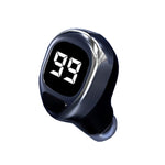 Tai nghe Bluetooth F6 mini không nhìn thấy, tai nghe kỹ thuật số cho doanh nhân, F6 Đen, F6 Trắng