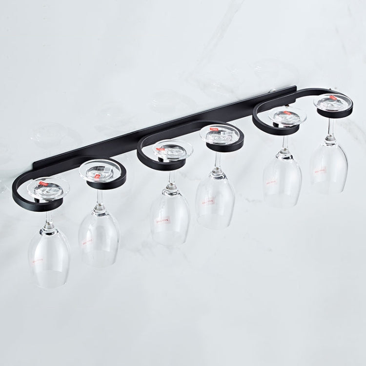 Giá úp ly rượu vang đỏ không cần đục lỗ trong gia đình, kiểu dáng:, 3 ngăn