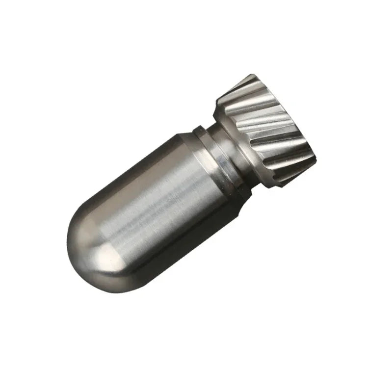 Hộp đựng thuốc mini chống nước bằng titan nguyên chất, bình kín kho lưu trữ, màu:, Màu chính, Xanh nướng