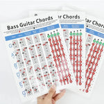 Biểu Đồ Tập Ngón Hợp Âm Đàn Guitar Giấy Đồng, Kích Thước Nhỏ, Lớn