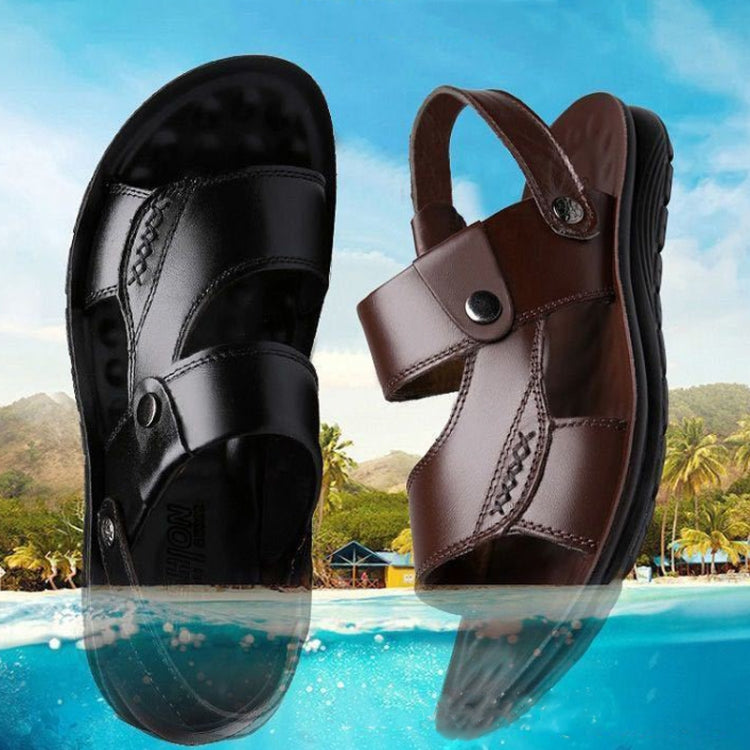 Dép sandal chống trượt dùng đôi ngoài trời, giày đi biển nam thường ngày, size 40, 41, 42, 43, 44, 45, 46, 47