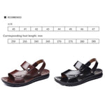 Dép sandal chống trượt dùng đôi ngoài trời, giày đi biển nam thường ngày, size 40, 41, 42, 43, 44, 45, 46, 47