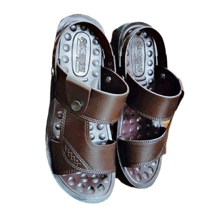 Dép sandal chống trượt dùng đôi ngoài trời, giày đi biển nam thường ngày, size 40, 41, 42, 43, 44, 45, 46, 47