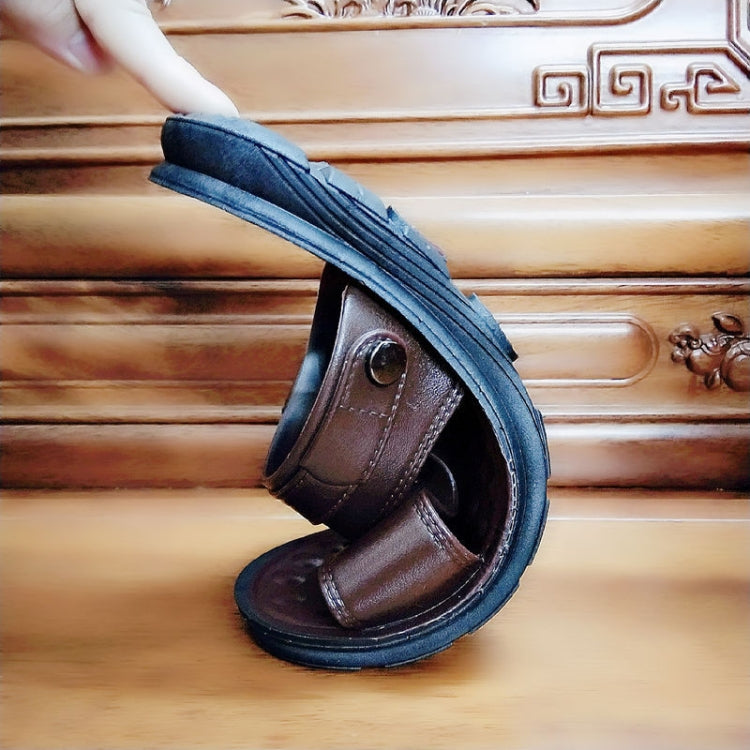 Dép sandal chống trượt dùng đôi ngoài trời, giày đi biển nam thường ngày, size 40, 41, 42, 43, 44, 45, 46, 47