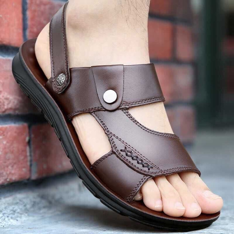 Dép sandal chống trượt dùng đôi ngoài trời, giày đi biển nam thường ngày, size 40, 41, 42, 43, 44, 45, 46, 47