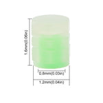 4pcs / Set Luminous Tire Valve Cap Electric Motorcycle Vacuum Tire Valve Cover, Style: Split Effect, 4pcs /Set Split Effect