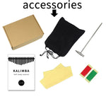 Đàn Kalimba Ngón Tay PURM Dành Cho Người Mới Bắt Đầu, Nhạc Cụ Di Động, 17 Nốt Gỗ Acacia, 17 Nốt Gỗ Gụ, 21 Nốt Gỗ Gụ