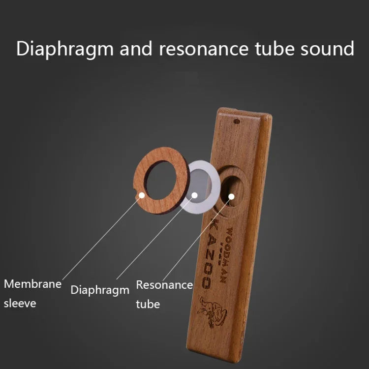 Kazoo Di Động Bảo Vệ Môi Trường Bằng Gỗ ADL07, Kazoo ADL07