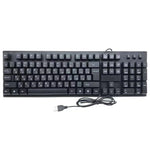 Bàn phím máy tính USB có dây 108 phím, Dây dài 1,5m, Bàn phím đơn tiếng Ả Rập, Nga, Pháp, Tây Ban Nha