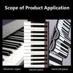 Miếng Dán Bàn Phím Piano 88/76/61/54/49 Phím M52, Hình Cây, Hình Hươu Cao Cổ