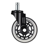 Bánh xe lắp ghế văn phòng PU đa năng, bánh xe im lặng, kích thước: 3 inch, 2 inch, 2.5 inch, 3 inch