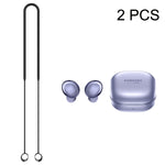 2 cái Dây silicon chống mất tai nghe Bluetooth cho Samsung Galaxy Buds Pro, Đen, Xanh Dương, Đỏ, Trắng