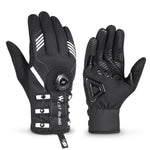 Găng tay xe đạp WEST BIKING dài ngón thoáng khí tự khóa có khóa cài, M, L, XL, 2XL