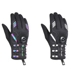 Găng tay xe đạp WEST BIKING dài ngón thoáng khí tự khóa có khóa cài, M, L, XL, 2XL