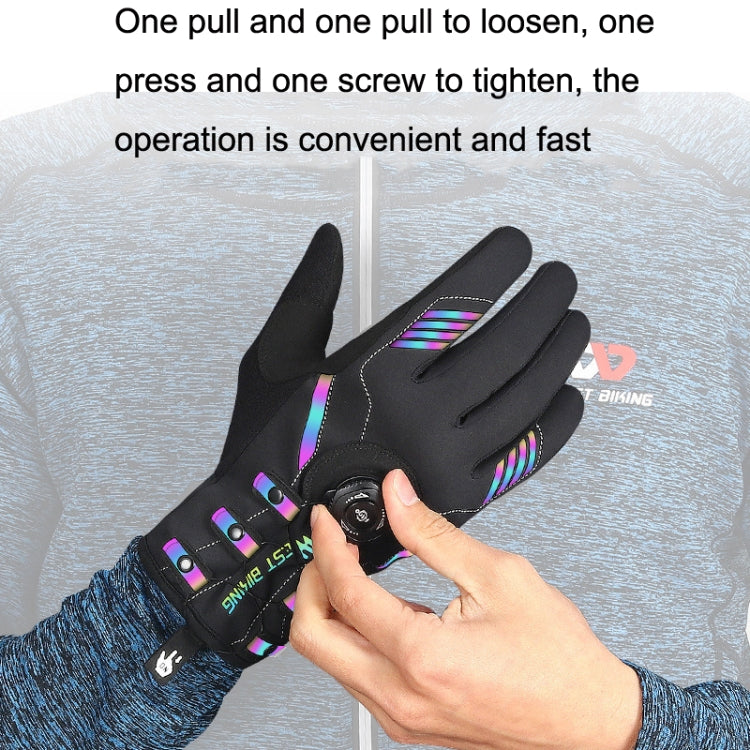 Găng tay xe đạp WEST BIKING dài ngón thoáng khí tự khóa có khóa cài, M, L, XL, 2XL