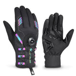 Găng tay xe đạp WEST BIKING dài ngón thoáng khí tự khóa có khóa cài, M, L, XL, 2XL