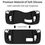 Ốp lưng silicone PGTECH cho máy chơi game với hạt chống trượt dành cho Steam Deck, màu đen
