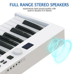 Đàn piano điện gấp gọn thông minh 88 phím, phích cắm EU