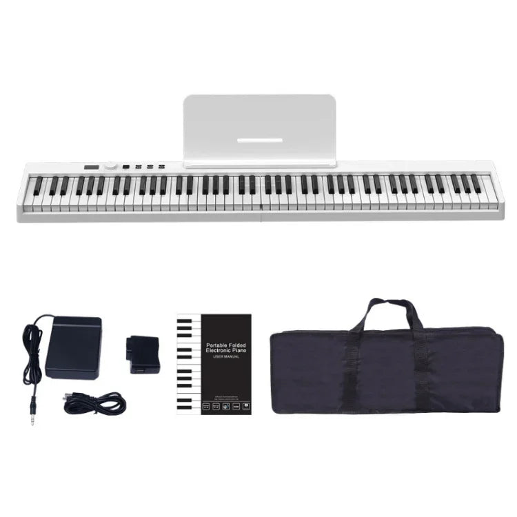 Đàn piano điện gấp gọn thông minh 88 phím, phích cắm EU