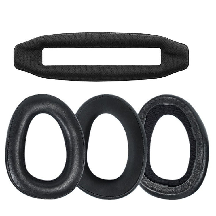 2 cái Khung Đầu Bịt tai cho Sennheiser GSP600 GSP500 GSP670, Kiểu:, Khung Đầu, Da Cừu, Vải Lưới, Gel Đá, Nanosplicing