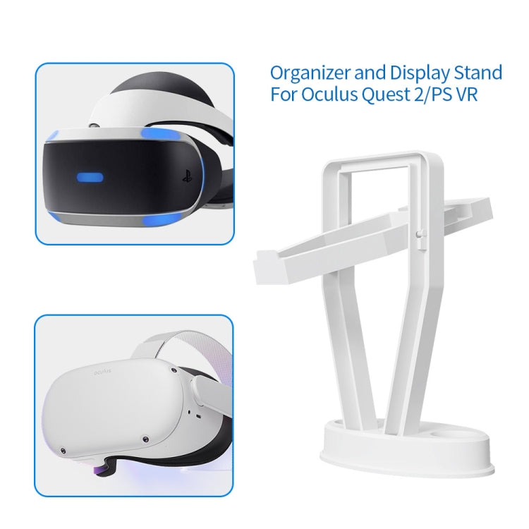 Giá đỡ bàn để lưu trữ VR JYS-OC002 cho Oculus Quest 2, JYS-OC002 màu trắng, JYS-OC002 màu đen