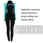 Đồ bơi lặn nữ chống nắng toàn thân mỏng nhanh khô vải Lycra FINDSLINE, XS, S, M, L, XL