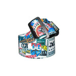 Kính Bay Quay Video Dây Đeo Đầu Màu Graffiti Dây Cố Định Cho DJI FPV Goggles V2, Dây Đeo, Dây Đeo + Dây Nguồn, Dây Đeo + Dây Nguồn + Miếng Đệm