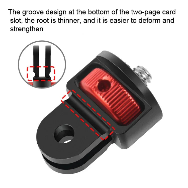 Bộ Chuyển Đổi Vít 1/4 Inch Cho Chân Máy Gopro 10 9 8 7 /Eken /Insta360 One X R