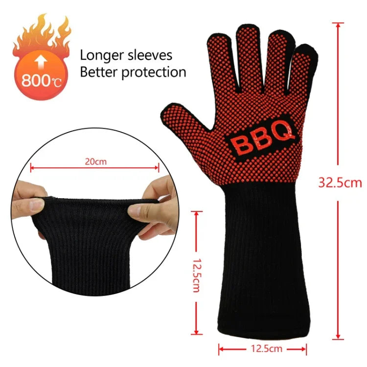 1 đôi găng tay BBQ silicone chịu nhiệt cao chống bỏng, màu đỏ BBQ, đen BBQ, xanh dương BBQ, đỏ ngọn lửa lớn, đen ngọn lửa lớn, xanh ngọn lửa lớn, đỏ chấm lửa, đen chấm lửa, xanh chấm lửa, đỏ ngọn lửa BBQ, đen ngọn lửa BBQ