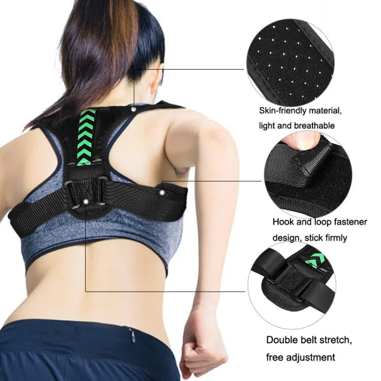 Dây Đai Chỉnh Tư Thế Mở Vai Chống Gù Lưng, S, M, L, XL